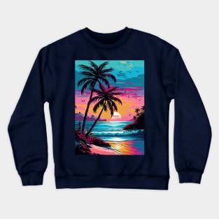 Tropical Paradise Crewneck Sweatshirt